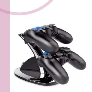 Base De Carga Doble Para Joystick Contro