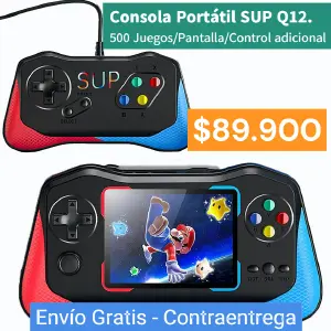 CONSOLA PORTATIL Q12 500 JUEGOS
