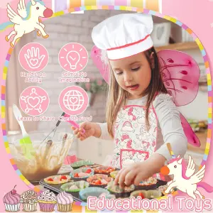 Kit Reposteria Niños Delantal Gorro 26pz