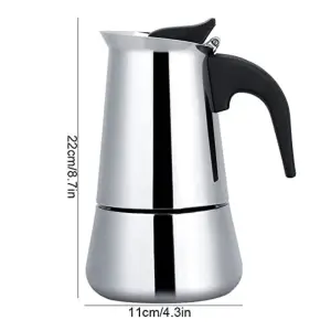 Cafetera Italiana Expresso 9 Tazas: El Aroma Perfecto en Cada Taza - Cafetera Italiana Expresso 9 Tazas