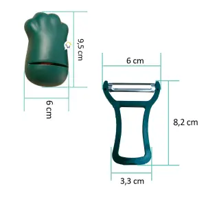 AFILADOR DE CUCHILLOS 2 EN 1 HUELLITAS