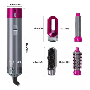 Cepillo Secador 5 en 1