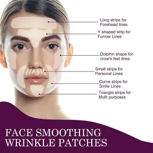 Parche Facial Antiarrugas Rostro SP-3: ¡Tu Piel Radiante y Joven! - Parche facial antiarrugas rostro SP-3