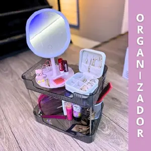 ORGANIZADOR DOBLE NIVEL PARA TOCADOR