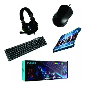 Combo Gamer Teclado Con Luces + Mouse +
