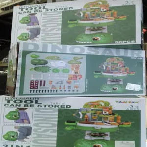 Maletín Caja De Herramientas Dinosaurio.