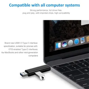 Adaptador Micro Usb Tipo C Micro Sd