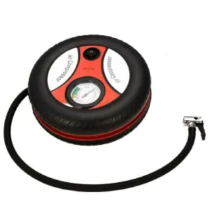 COMPRESOR DE AIRE PORTATIL 12V RUEDA