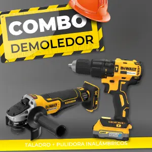 COMBO PULIDOR Y TALADRO DEWALT inalambri