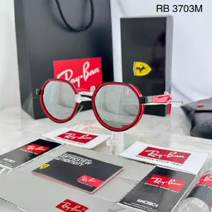 RAYBAN FERRARI ROJAS+LENTE NEGRO 1.1