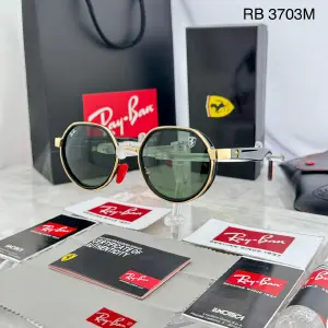 RAYBAN FERRARI MARCO DORADO+LENTE VERDE
