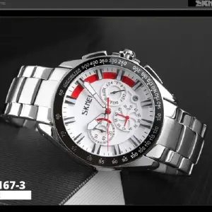 9167 SKMEI CRONOGRAFO METAL HOMBRE