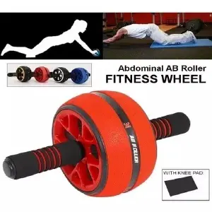 💪🏋️‍♀️💥RUEDA ABDOMINAL RODILLO GRUESO