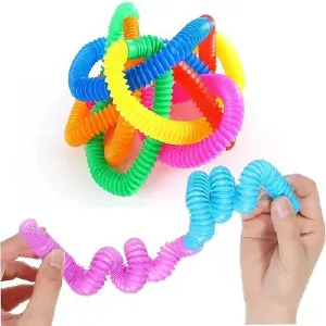 Tubo Pop It Juguete Pitillo Estira