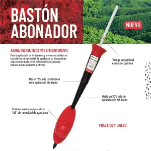 Bastón Abonador