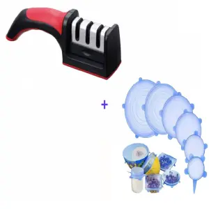 AFILADOR +TAPAS SILICONA
