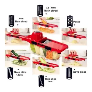 Cortador De Verduras  6 En 1