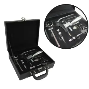 Kit sacacorchos vinos con estuche