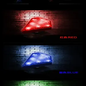 Stop de bici tipo diamante laser carril