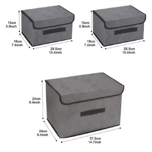 Caja Organizadora De Ropa Multiusos Con