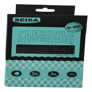 Teclado Flexible Plegable Portable ⚡