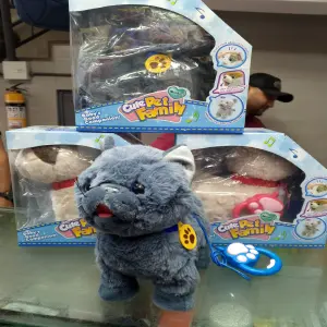 Gato interactivo peluche