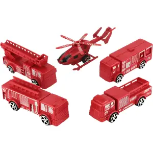 Carros Camion Helicoptero Bombero Colecc