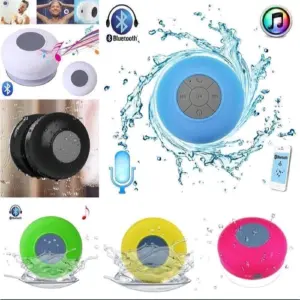 Parlante Stereo Bluetooth Ducha Resisten