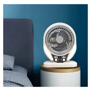 Ventilador Recargable Panel Solar D-01