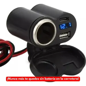 cargador para moto