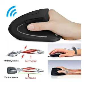 MOUSE VERTICAL ERGONÓMICO RECARGABLE HP