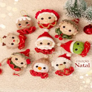 Set X9 esferas navideñas