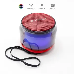 Parlante Bluetooth Multicolor Zidli