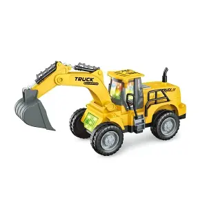 Retroexcavadora Bulldozer Luces Sonido M