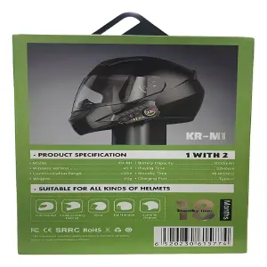 Intercomunicador para moto KR - M1