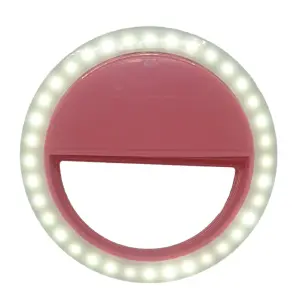 Aro De Luz Led Para Celular De Pilas