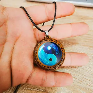 Collar Yin Yang Yinyang Yin Yan Unisex