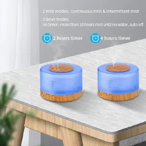 Humidificador base en madera