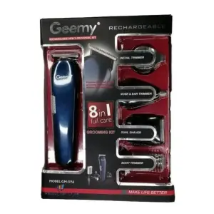 Barbera Pro Geemy  8 En 1 Kit De Cuidado