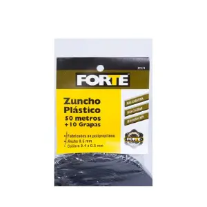 ZUNCHO PLAST 50 MTS x ROLLO