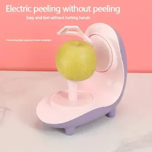 Pelador de Frutas Eléctrico Giratorio