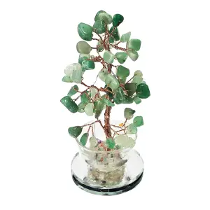 Árbol Cuarzo Jade Verde Energetico Prote