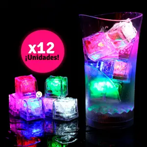 Cubos Hielos Led Sumergibles ZTX003