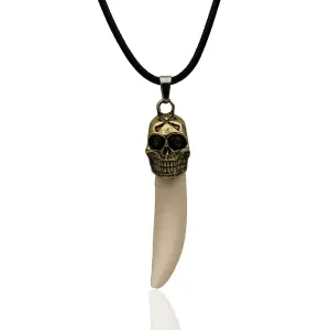 Collar Calavera Catrina Punk Rock