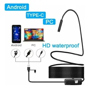 Cámara Endoscopio Android (3 En 1) Usb,