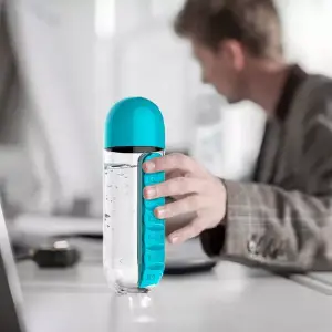 Termo Pastillero Botilo Agua