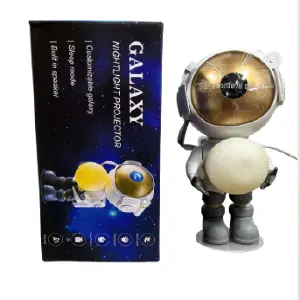 Proyector astronauta con lampara de luna