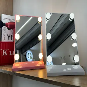 Espejo de Tocador con Luces Led de 6 Bom