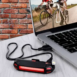 Stop Bicicleta Impermeable Luz Led OF399