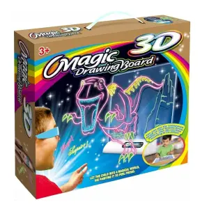 Tablero 3d Magic Color Clow Tablero Draw